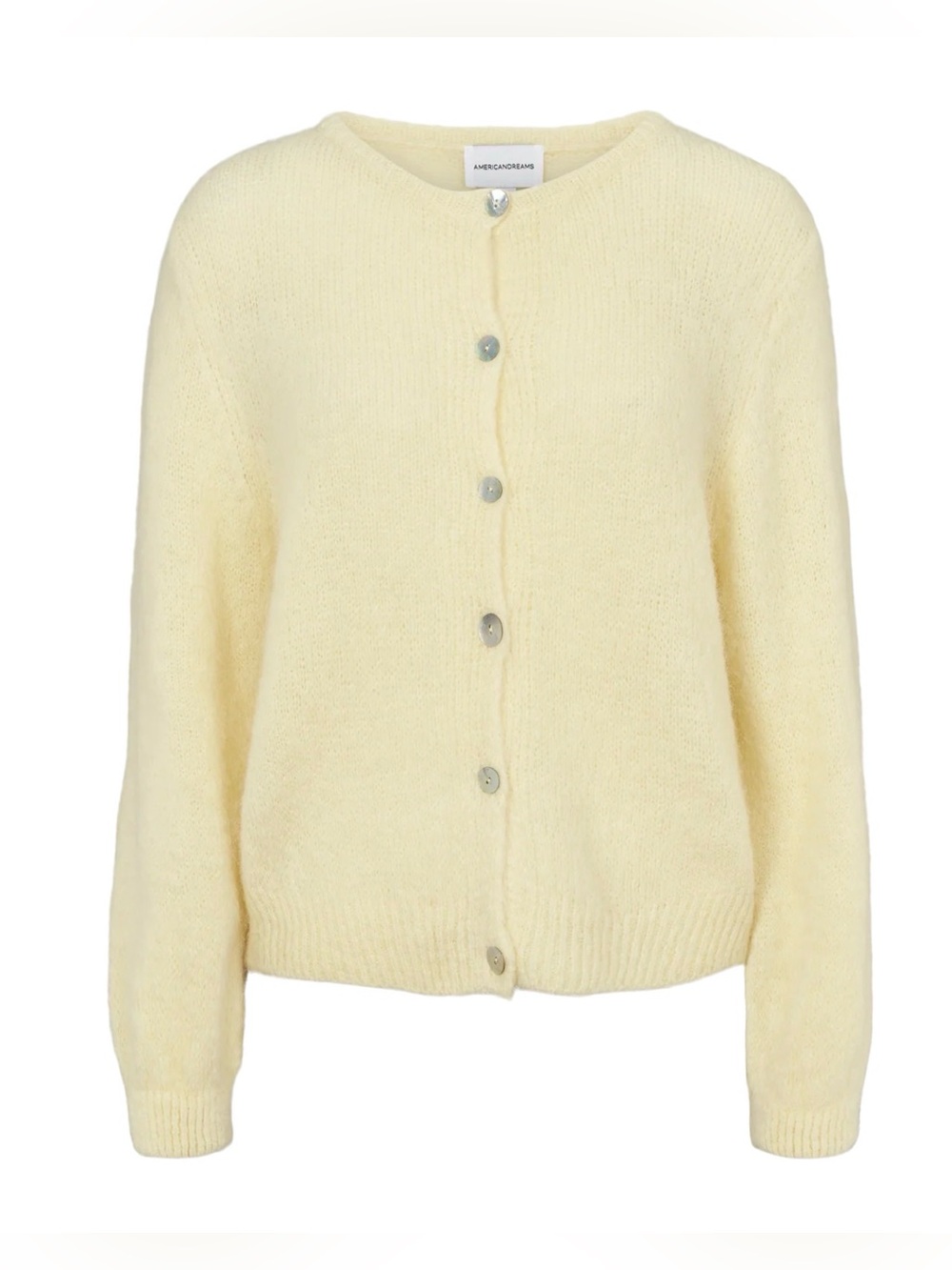 American Dreams 🇮🇹 - Susan Alpaca Cardigan white